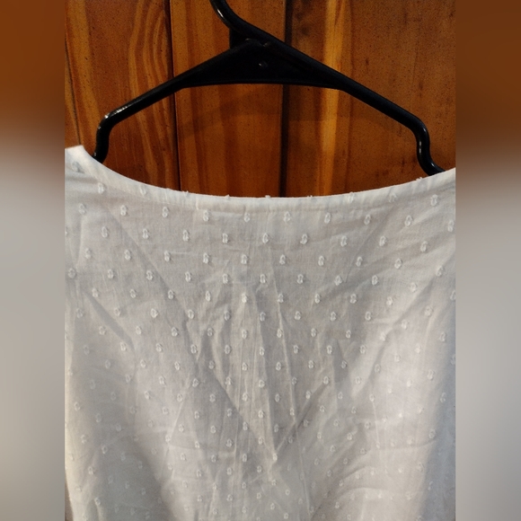 Beaches & Boho white long sleeve beach cover up, size 3X. - Picture 5 of 9